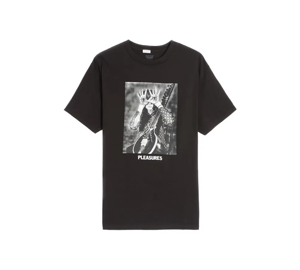 Pleasures x Sonic Youth Star Power Men's T-shirt - Black