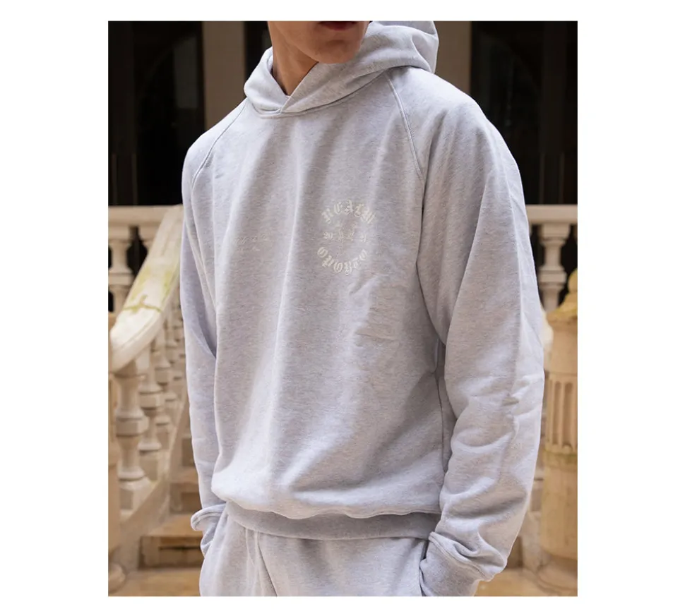 Realm Opo "LOGO" Hoodie - Grey