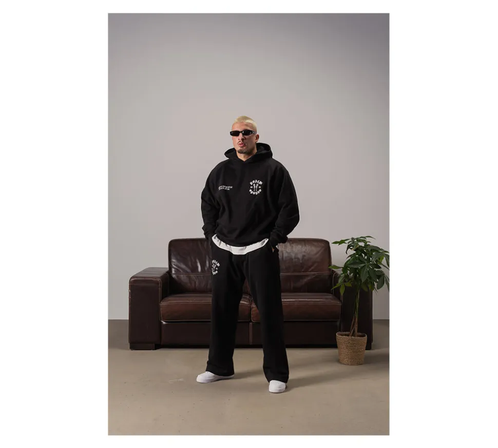 Realm Opo "LOGO" Sweatpants - Black