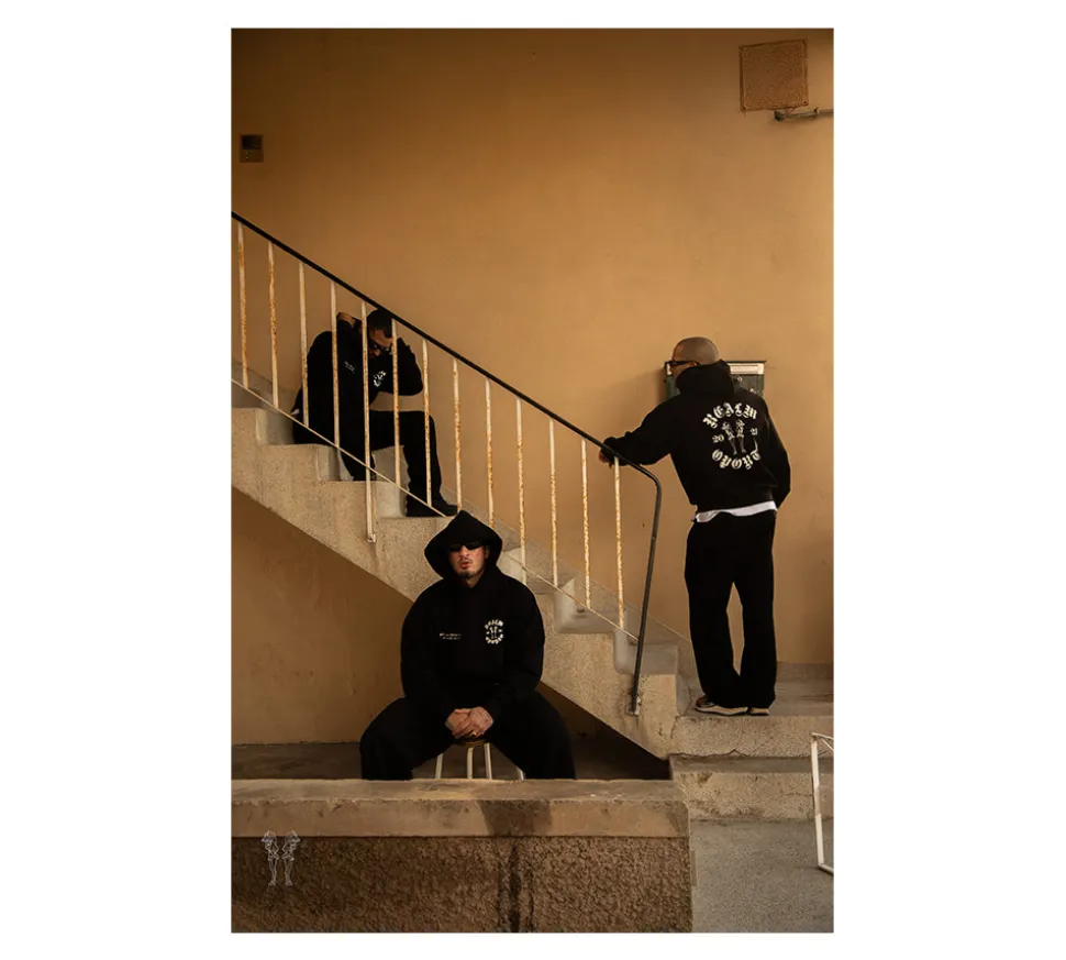 Realm Opo "LOGO" Sweatpants - Black