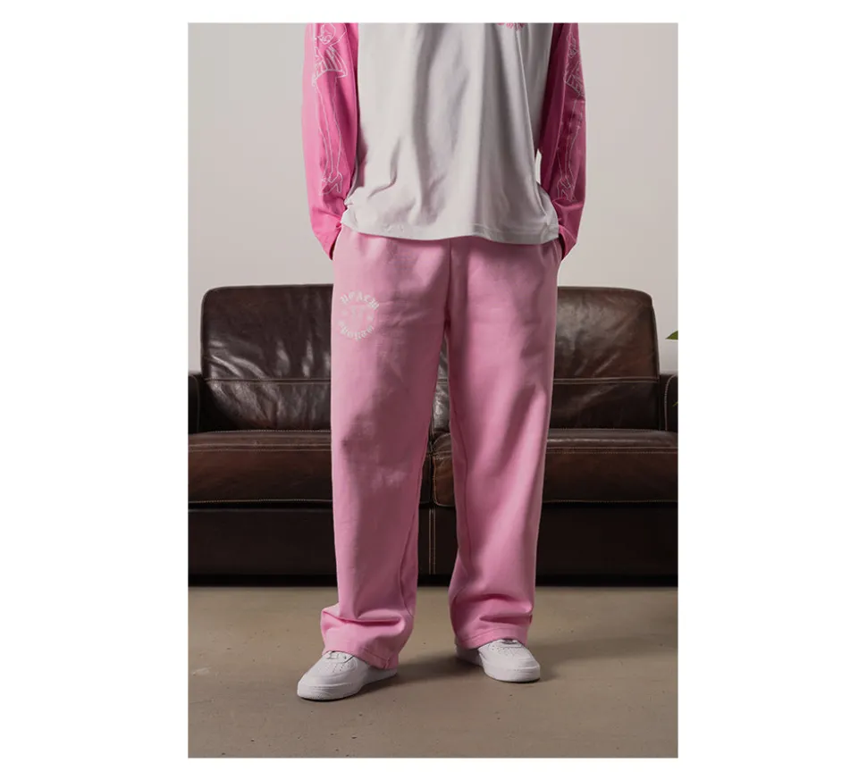 Realm Opo "LOGO" Sweatpants - Pink