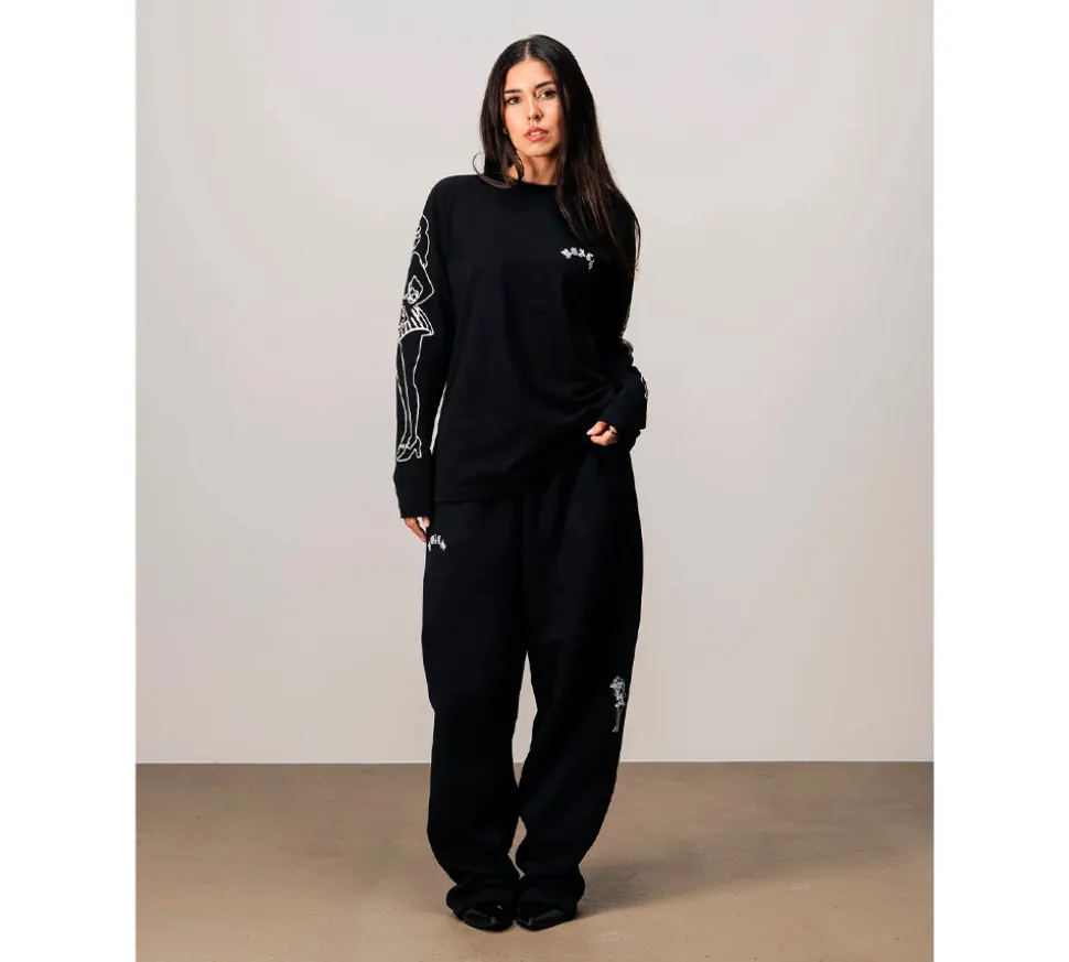 Realm Opo "REALM" Trackpants - Black