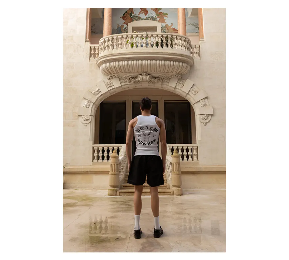 Realm "SERVICE" Swimming Shorts - Black