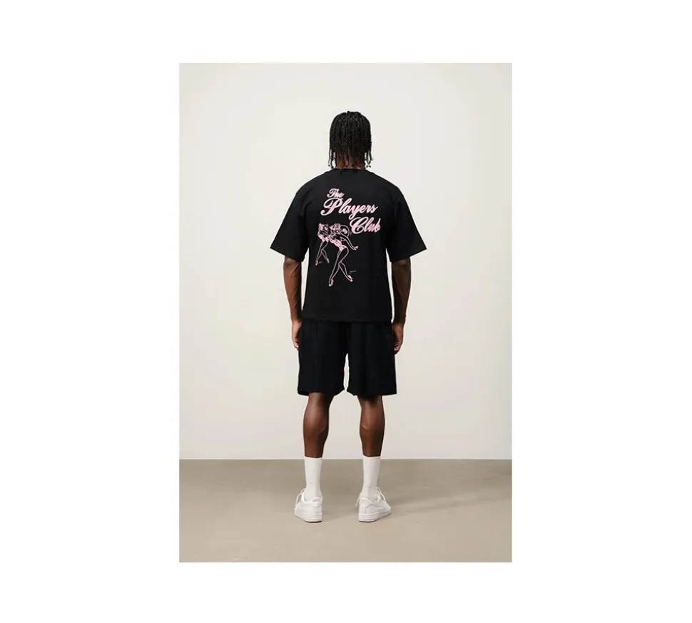 Realm “The Players Club” T-Shirt - Black