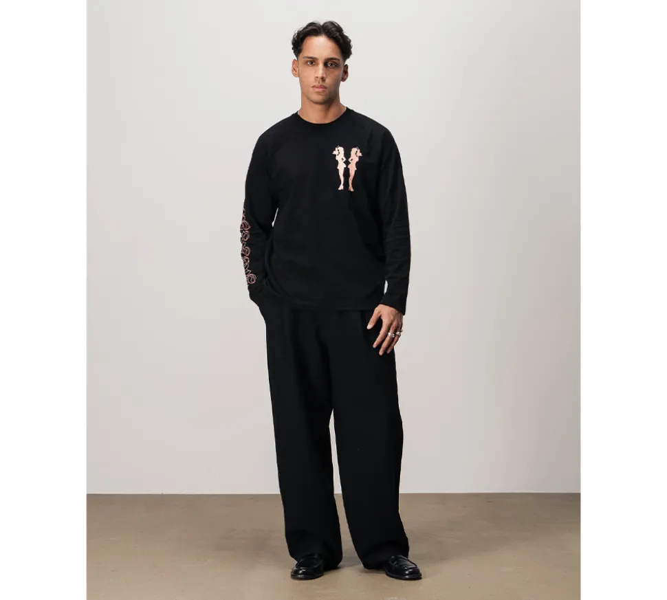Realm “WAITRESSES” Long Sleeve - Black