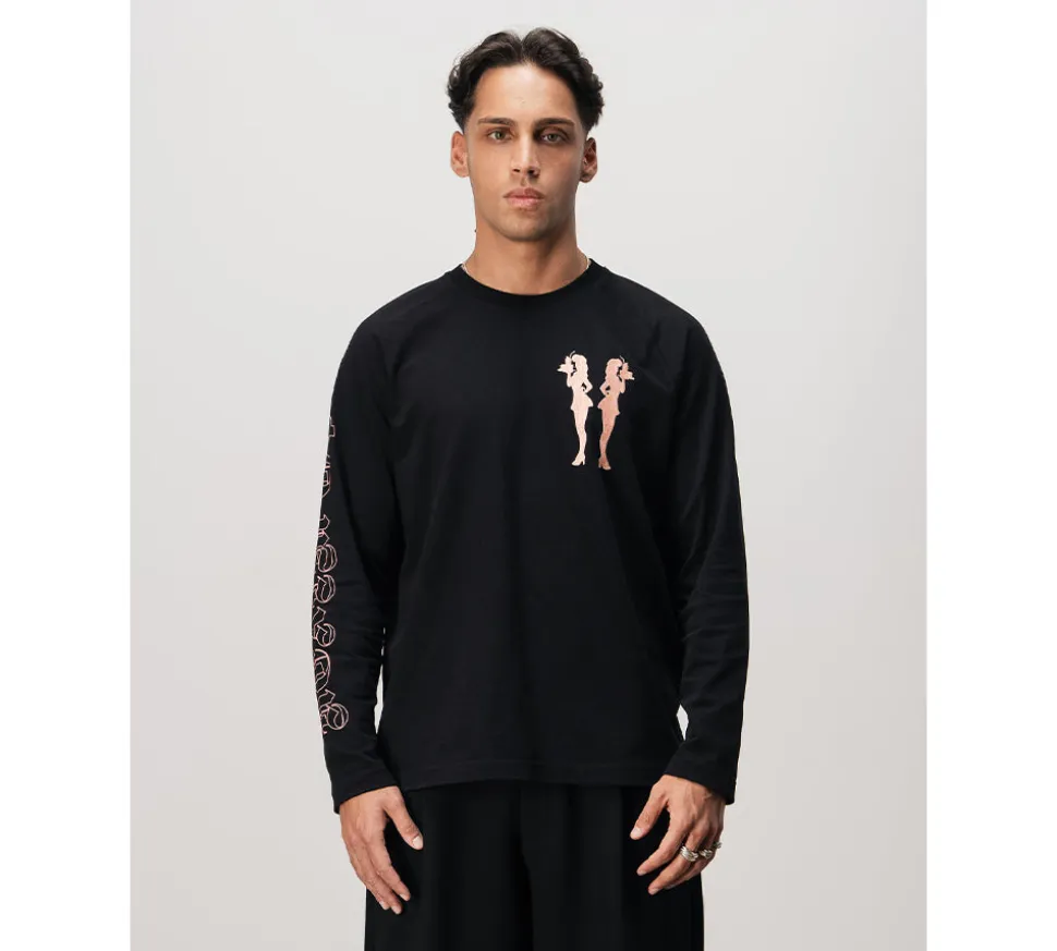 Realm “WAITRESSES” Long Sleeve - Black