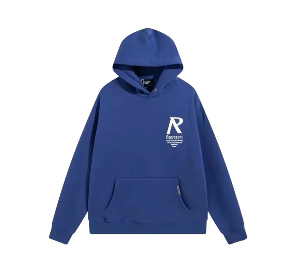 Represent Design Studio Workshop Hoodie - Royal Blue