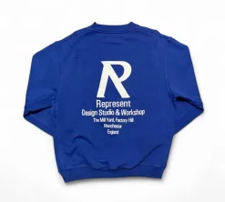 Represent Design Studio Workshop Crewneck - Royal Blue