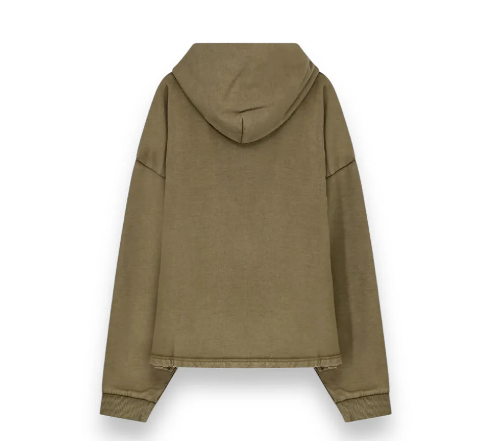 Represent Embelished Hoodie - Khaki