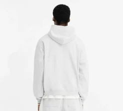 Represent Initial Oversized Zip Hoodie - Grey