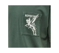 Represent Men's Power And Speed T-shirt - Forrest Green