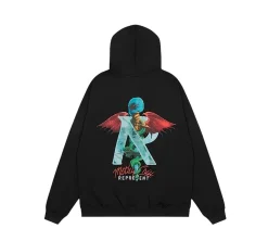 Represent Motley Crue Hoodie - Black