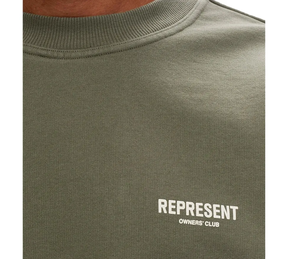 Represent Owners Club Crewneck - Olive