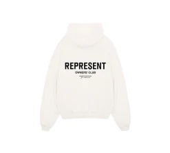 Represent Owners Club Hoodie - Flat White