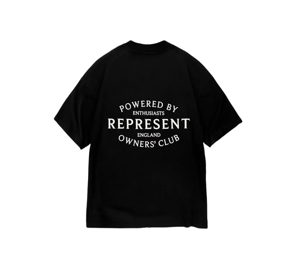Represent Owners Club Stamp T-shirt - Black