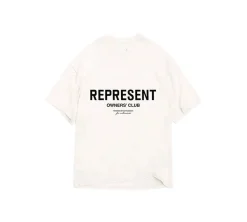 Represent Owners Club T-shirt - Flat White