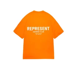 Represent Owners Club T-shirt - Neon Orange
