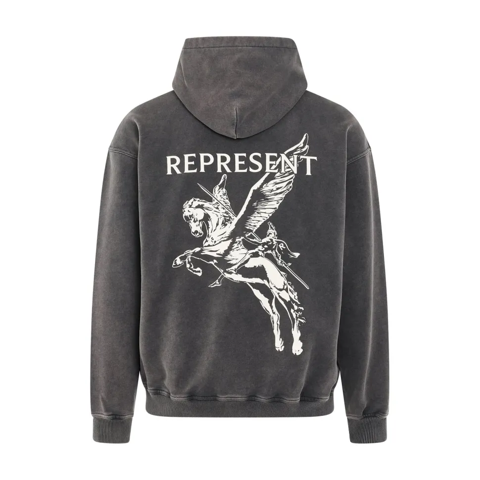Represent Power And Speed Hoodie - Vintage Grey