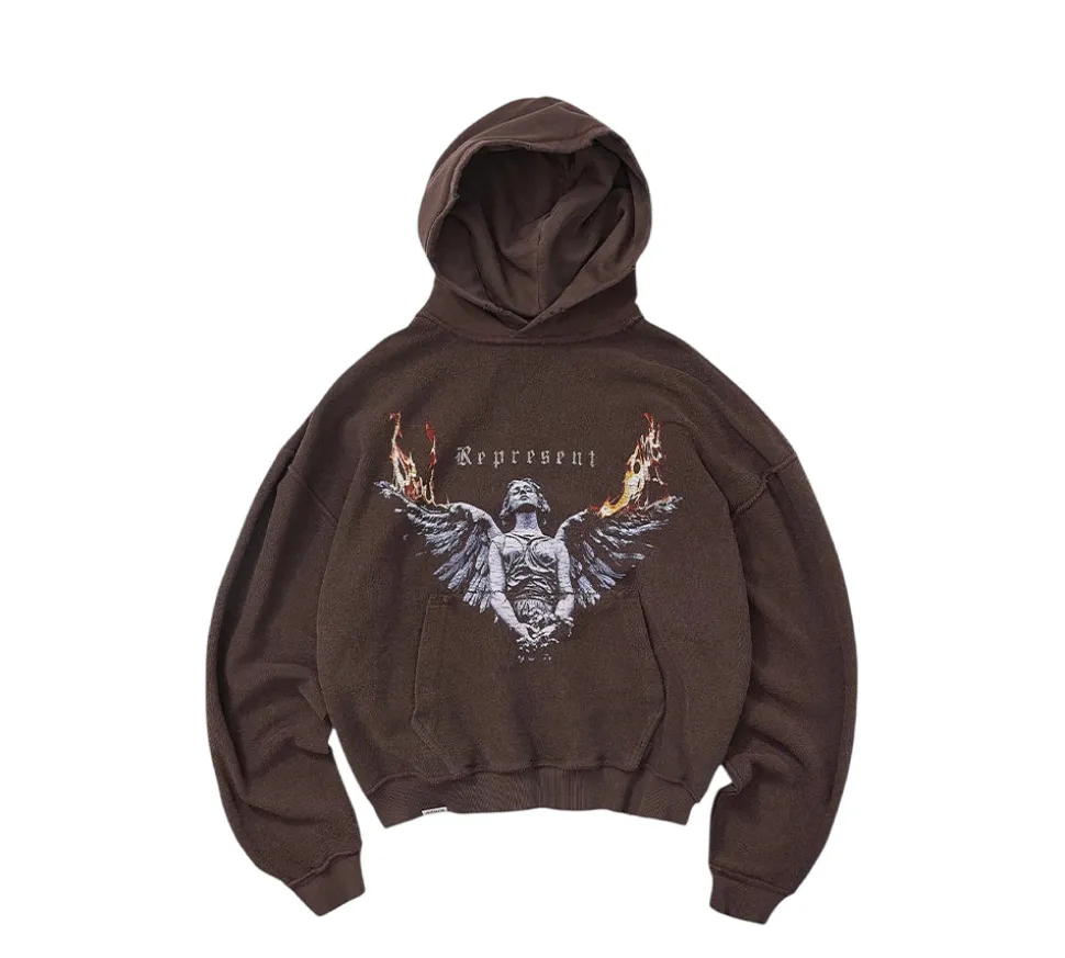 Represent Reversible Living Legacy Tour Hoodie - Brown