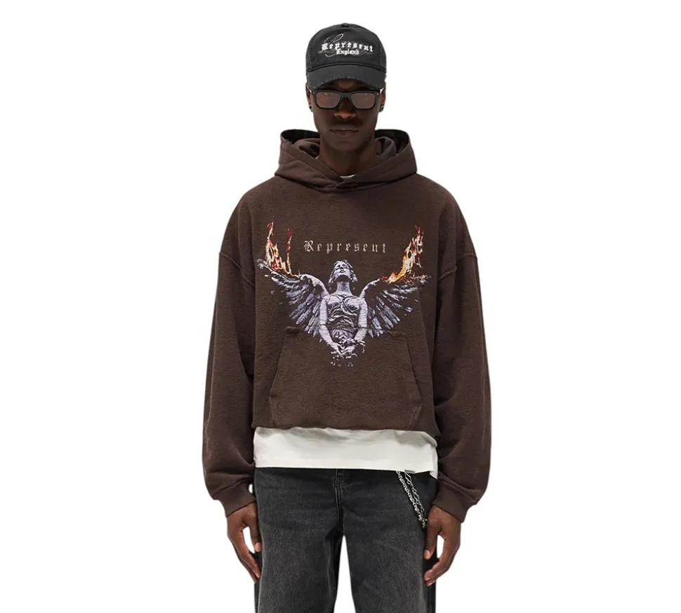 Represent Reversible Living Legacy Tour Hoodie - Brown