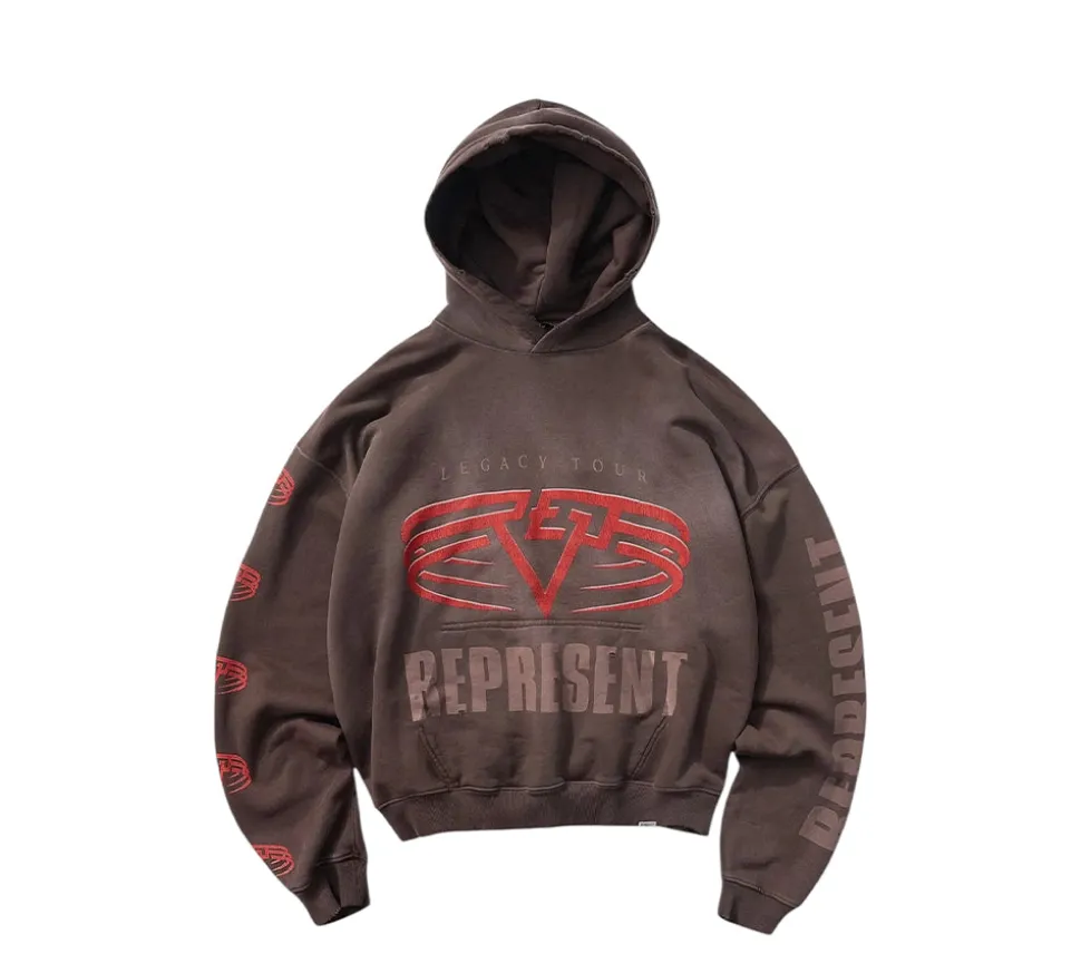 Represent Reversible Living Legacy Tour Hoodie - Brown
