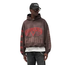 Represent Reversible Living Legacy Tour Hoodie - Brown