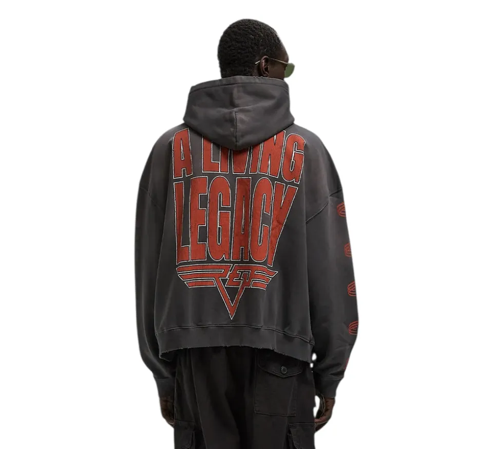 Represent Reversible Living Legacy Tour Hoodie - Aged Grey
