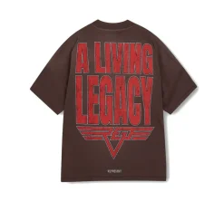 Represent Reversible Living Legacy Tour T-shirt - Brown