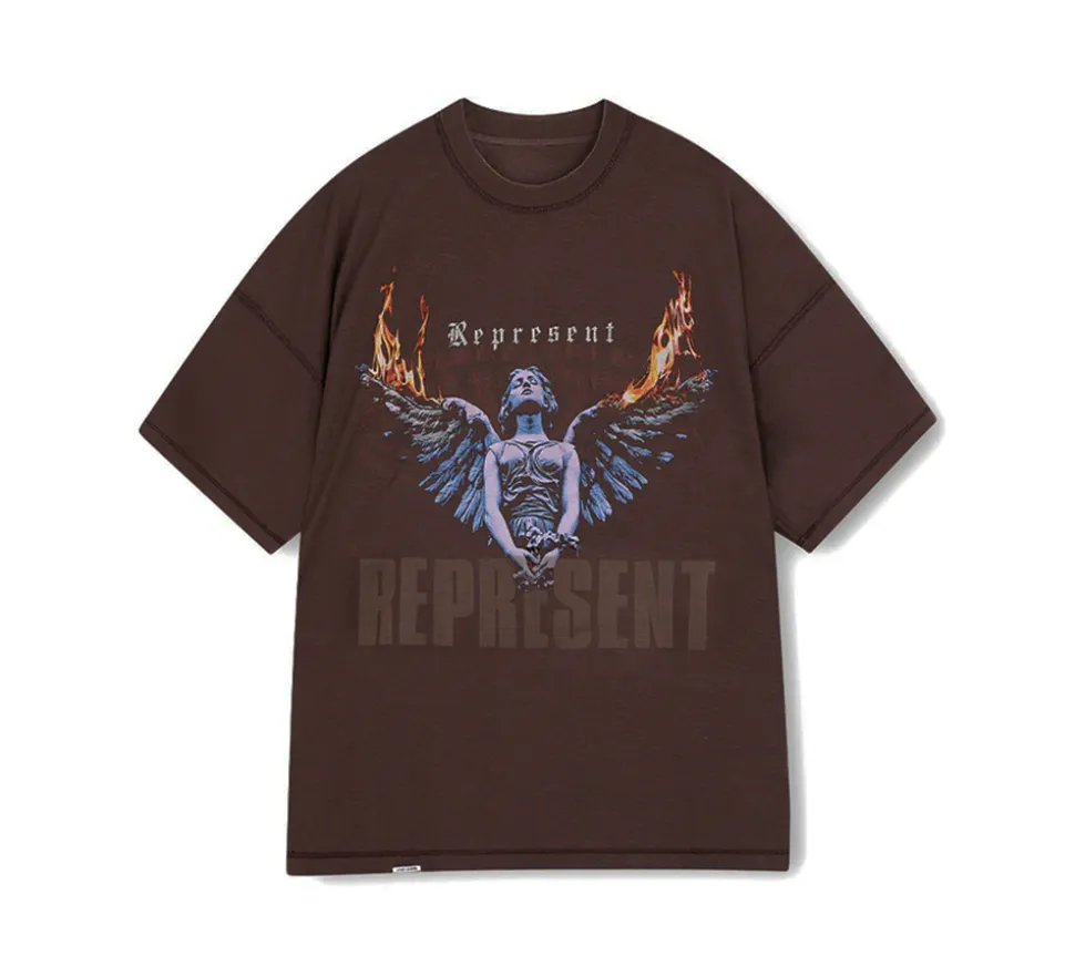 Represent Reversible Living Legacy Tour T-shirt - Brown
