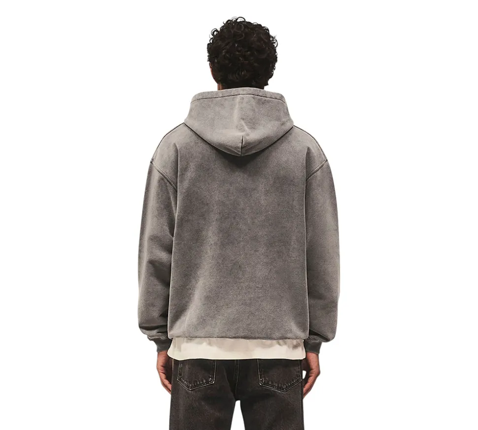 Represent Script Logo Hoodie - Vintage Grey