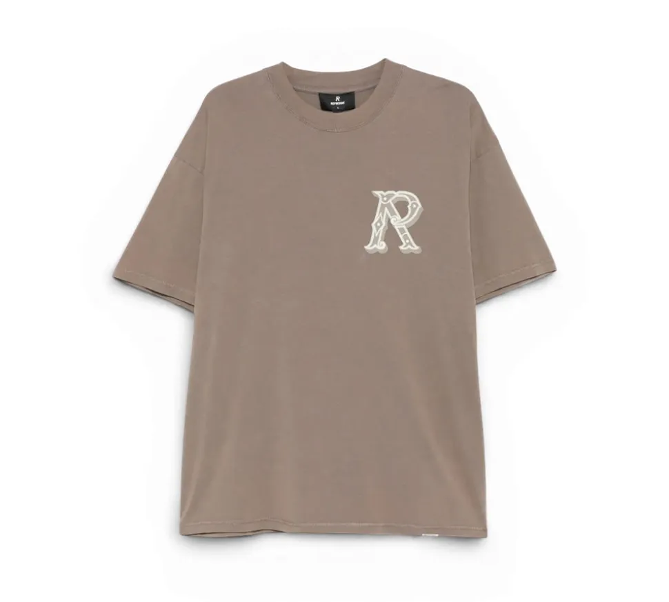 Represent Western Initial T-Shirt - Brown