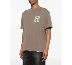 Represent Western Initial T-Shirt - Brown