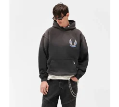 Represent X Belstaff Born To Bike Hoodie - Aged Black