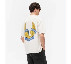 Represent X Belstaff Born To Bike T-Shirt - Flat White