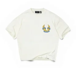 Represent X Belstaff Born To Bike T-Shirt - Flat White