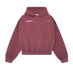 Scuffers Motor Studios Hoodie - Burgundy