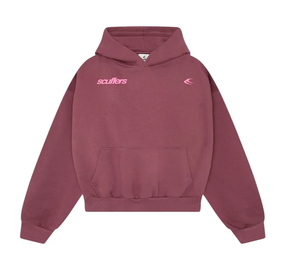 Scuffers Motor Studios Hoodie - Burgundy