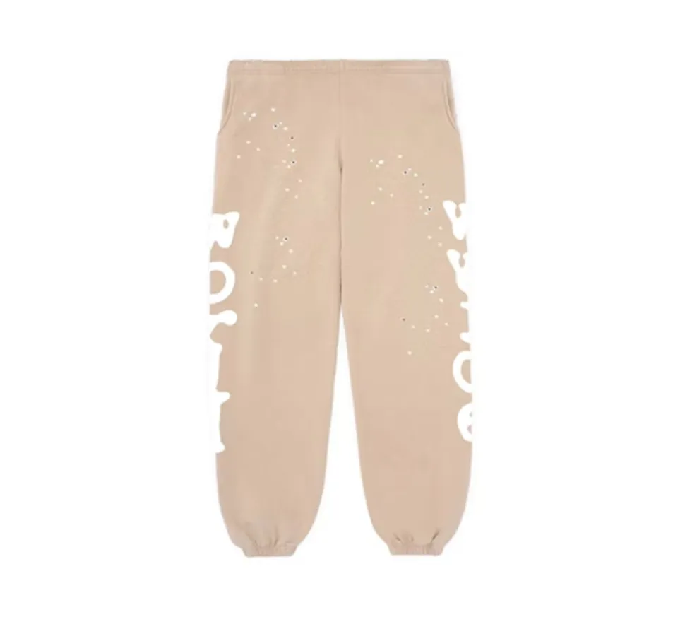 Sp5der Beluga Sweatpants - Sand
