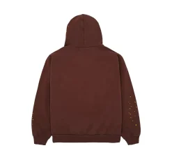 Sp5der Web Hoodie - Brown