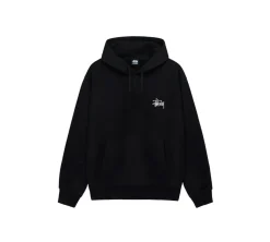 Stüssy Basic Hoodie - Black