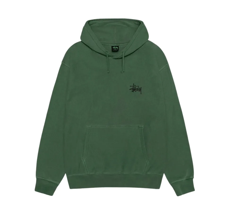 Stüssy Basic Hoodie - Pine