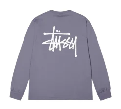 Stüssy Basic Long Sleeve - Mauve