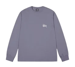 Stüssy Basic Long Sleeve - Mauve