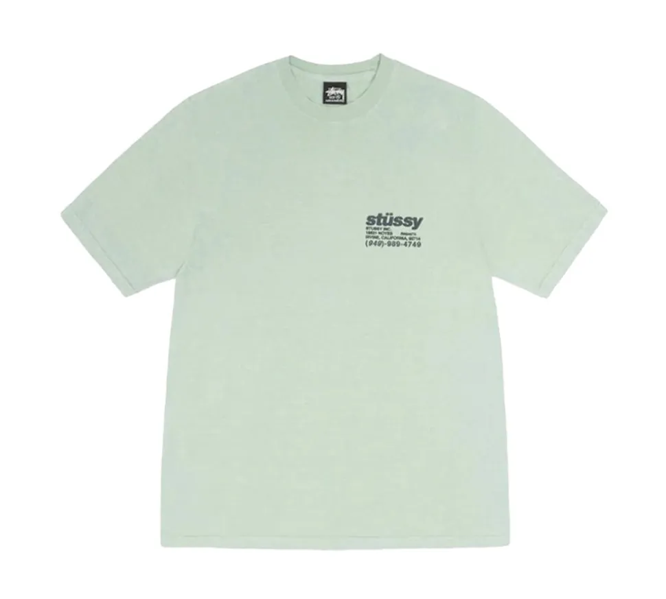 Stüssy DNA Pigment Dyed T-shirt - Green