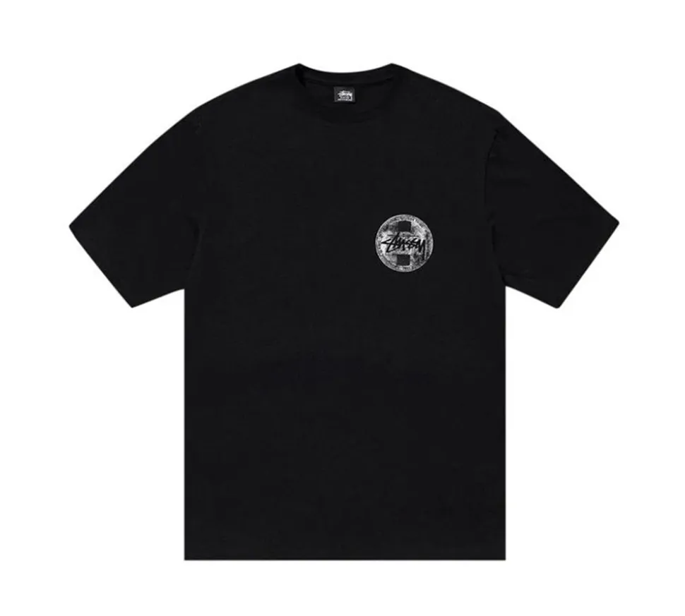 Stüssy Dot Stamp T-shirt - Black