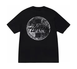 Stüssy Dot Stamp T-shirt - Black