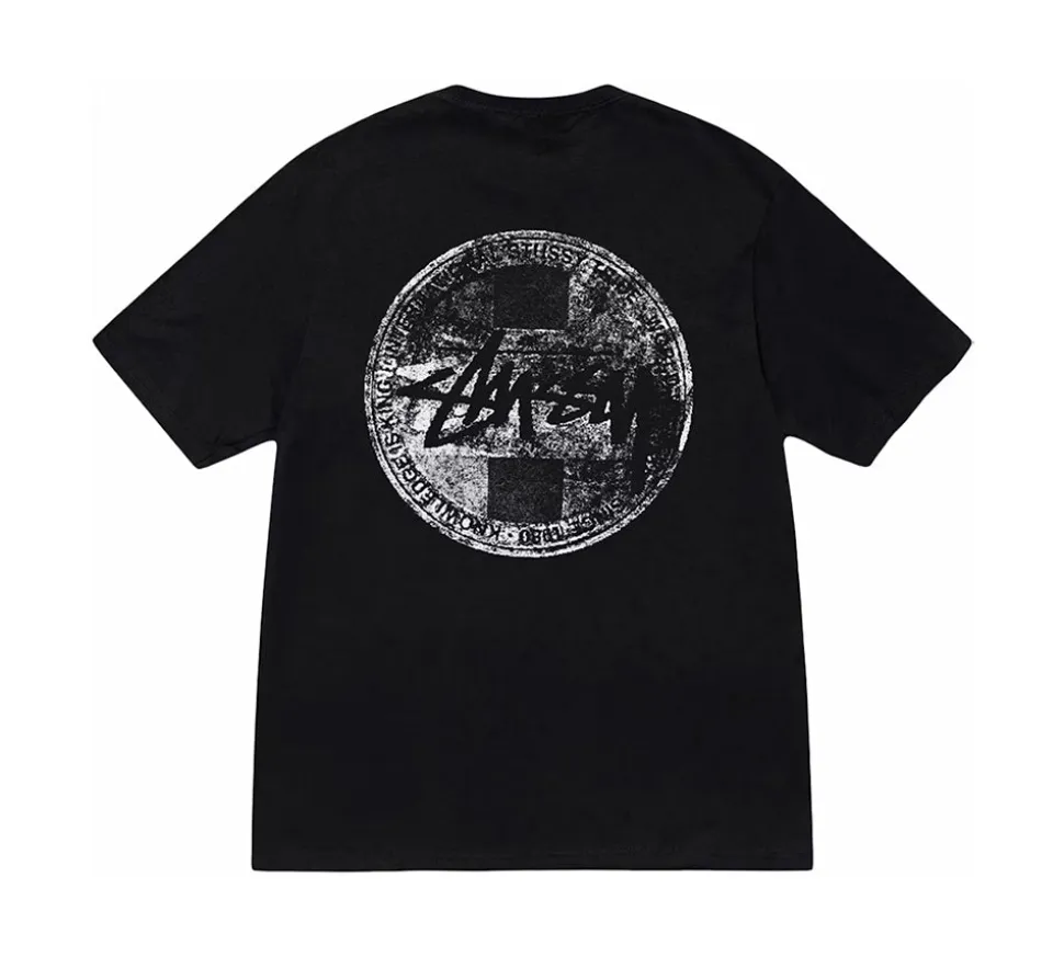 Stüssy Dot Stamp T-shirt - Black