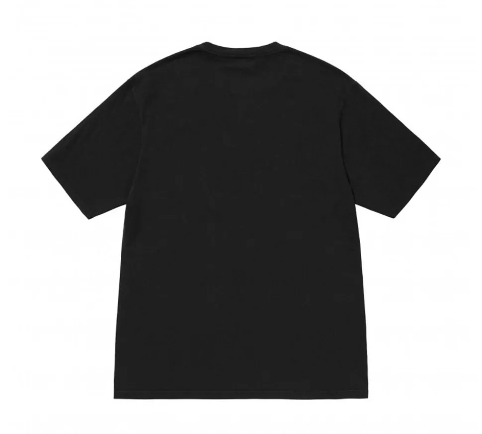 Stüssy Le Violon Pigment Dyed T-shirt - Black