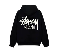 Stüssy Milano Hoodie - Black