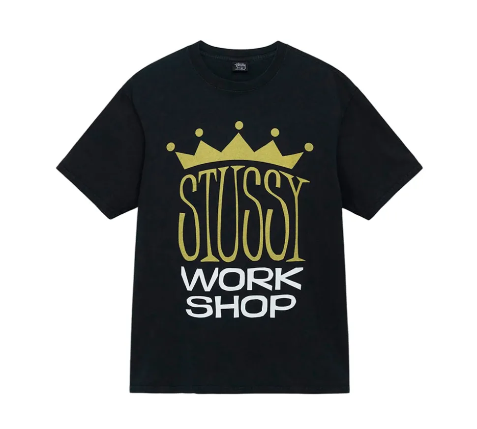 Stüssy Our Legacy King Size Pigment Dyed T-shirt - Black